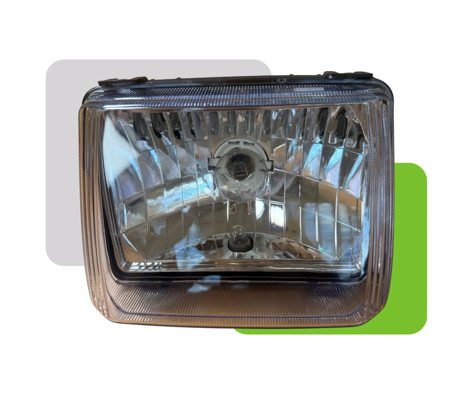 FARO COMPLETO CUADRADO E-HO150