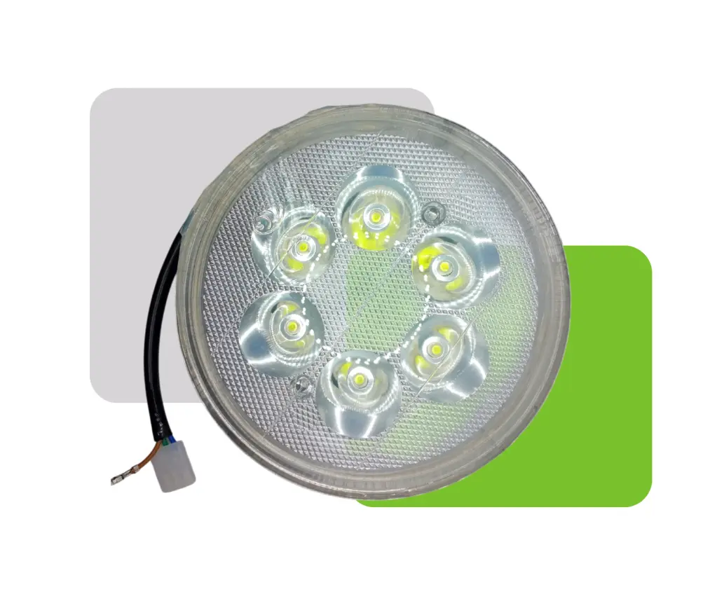 [HV11044] FARO INTERNO REDONDO 6 LED B-SO150/B-SV150