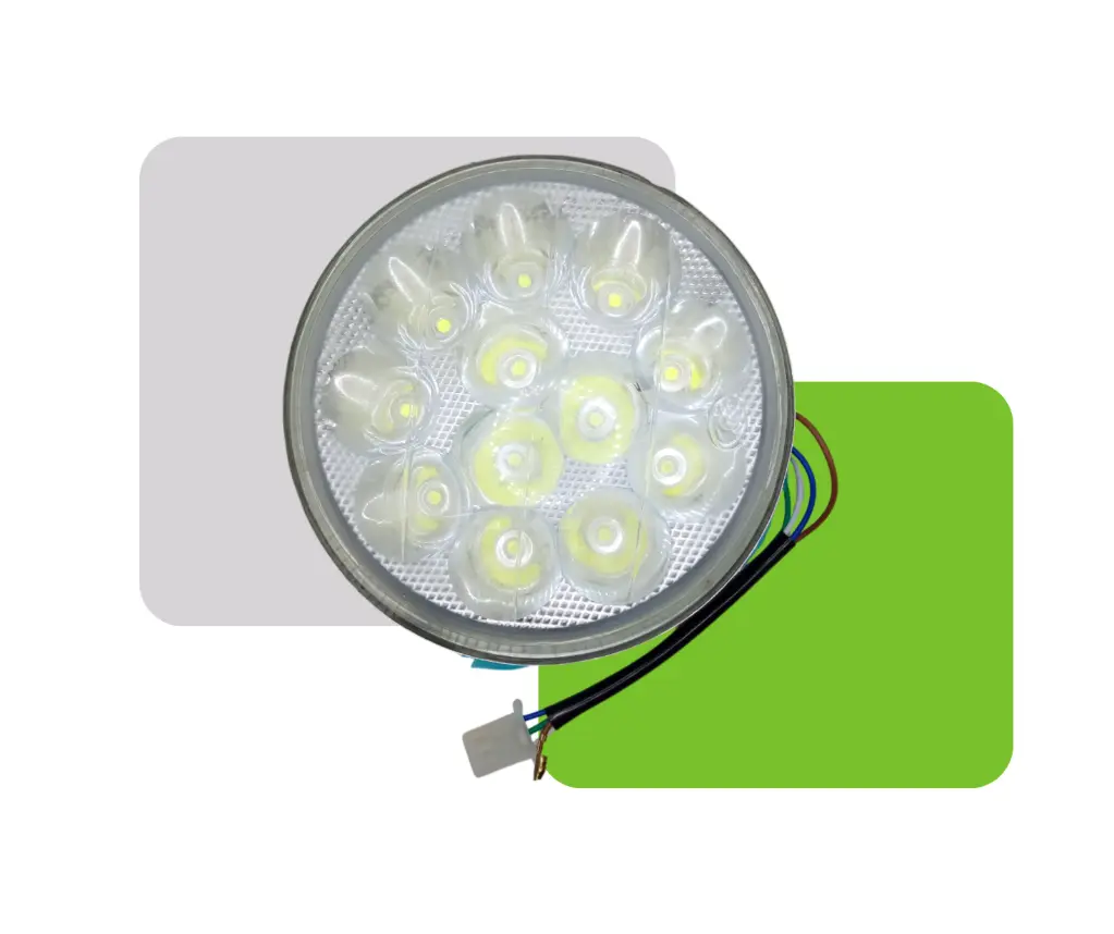 FARO INTERNO REDONDO 12 LED E-OW150/S-G125