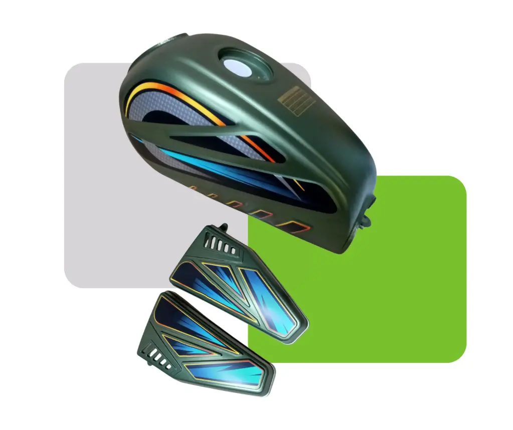 TANQUE CON TAPA B-SV150 VERDE MILITAR