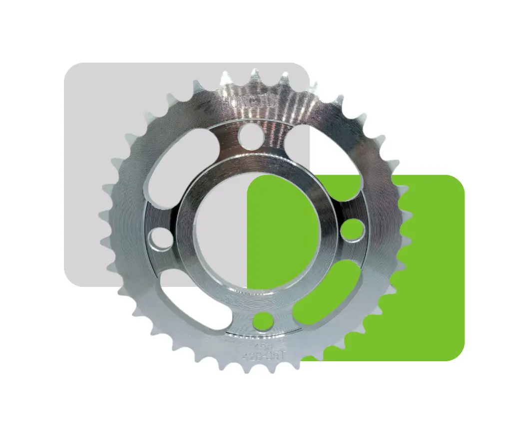 CORONA RIN RAYO PLATEADO 35T