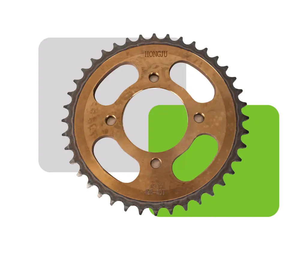 CORONA RIN PALETA DORADA CARBONIZADA 40T