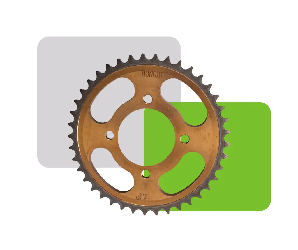 CORONA RIN PALETA DORADA CARBONIZADA 41T