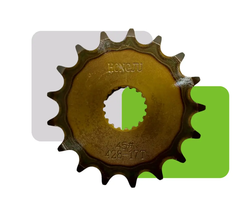 PIÑON E-OW150-GS DORADO CARBONIZADO 17T