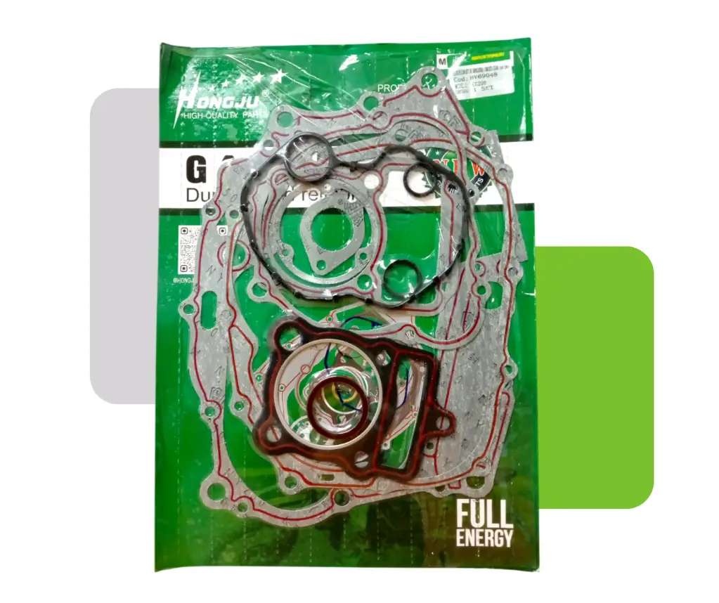 KIT DE EMPACADURA C/ SILICON ROJO CG200