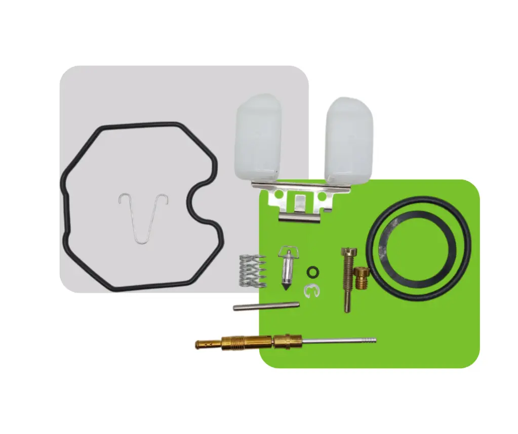 KIT DE REPARACION DE CARBURADOR CON FLOTANTE CG200