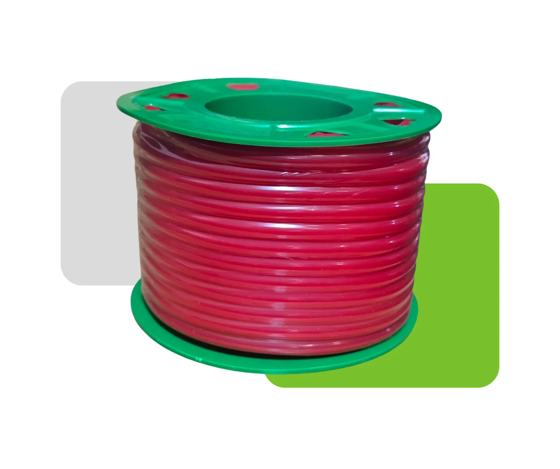 [HV97325-R] MANGUERA DE GASOLINA 20 MTS ROJO