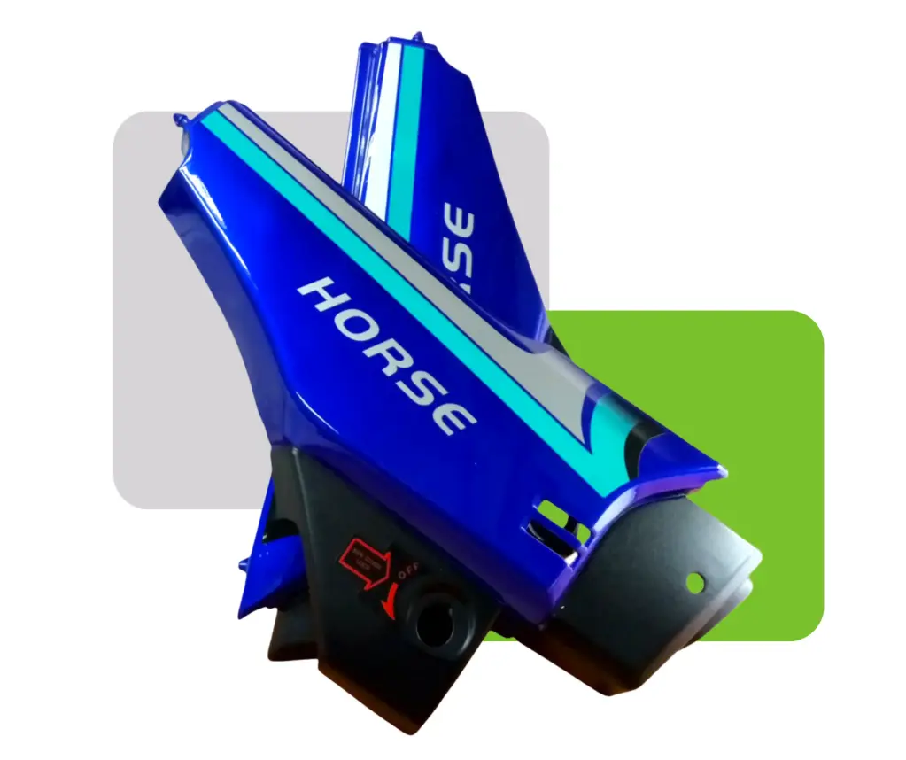 [HV25030] TAPAS LATERALES E-NH150 AZUL