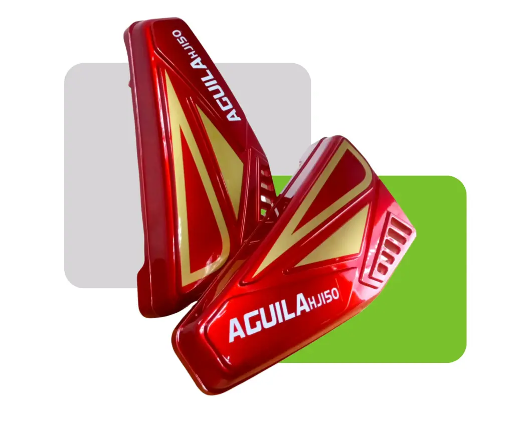 [HV25016] TAPAS LATERALES M-AG150 ROJO