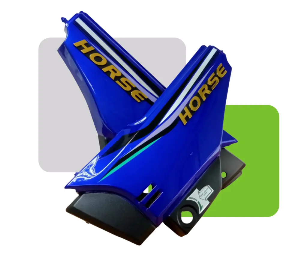 [HV25014] TAPAS LATERALES E-HO150 RAYA LOCA AZUL