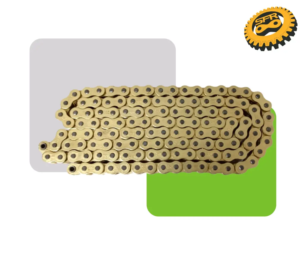 [HV50034] CADENA O-RING 520H-132L DORADO MARCA SFR