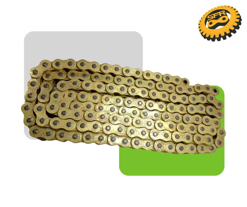 CADENA O-RING 525H-134L DORADO MARCA SFR
