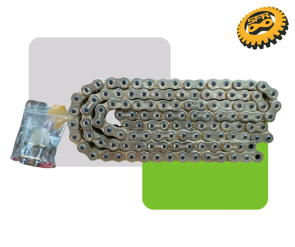 CADENA O-RING 428H-120L DORADO MARCA SFR