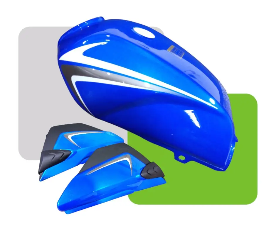 [HV22032-A] TANQUE CON TAPA E-EX150 AZUL