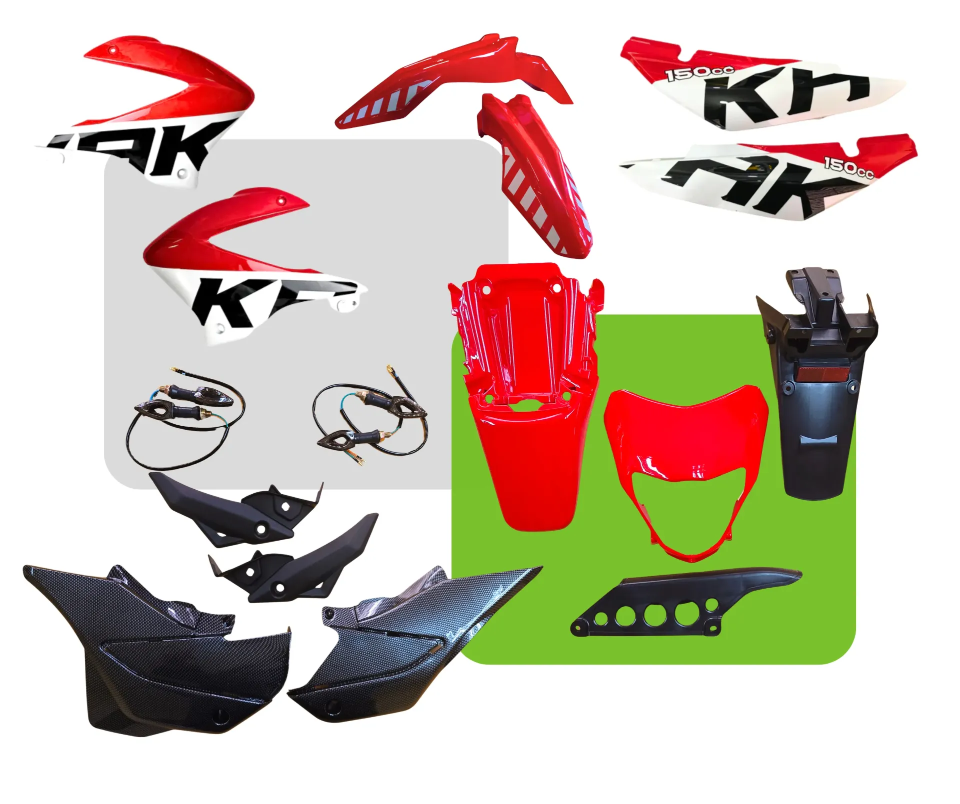 [HV97350] KIT DE TAPAS B-K150K ROJO