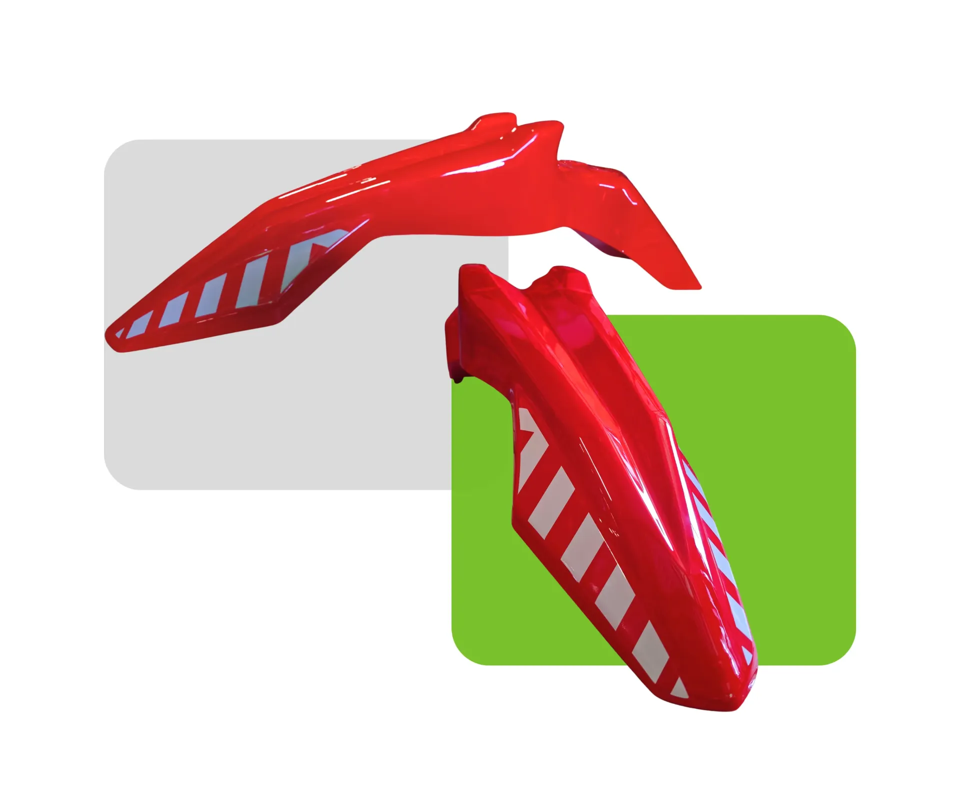 [HV97350-5] GUARDAFANGO DELANTERO B-K150K ROJO