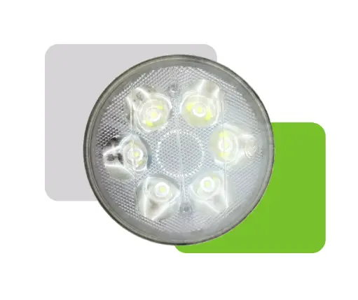 [HV11043] FARO INTERNO REDONDO 6 LED E-OW150/S-G125