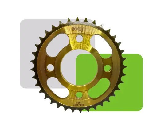 [HV49075] CORONA RIN RAYO DORADA CARBONIZADA 36T