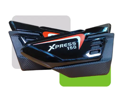 [HV25040] TAPAS LATERALES E-EX150-2 NEGRO